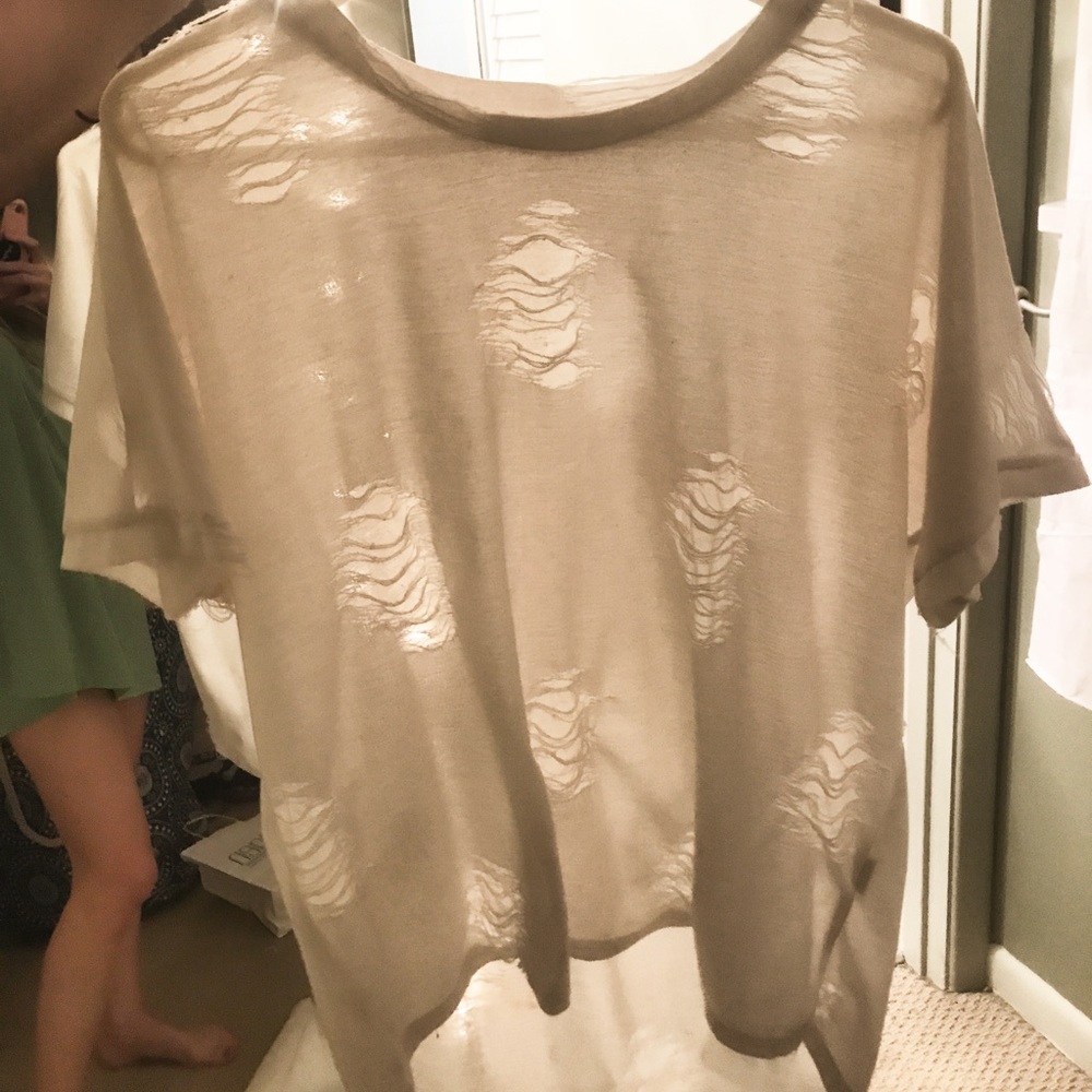 Honey Punch Distressed Tee